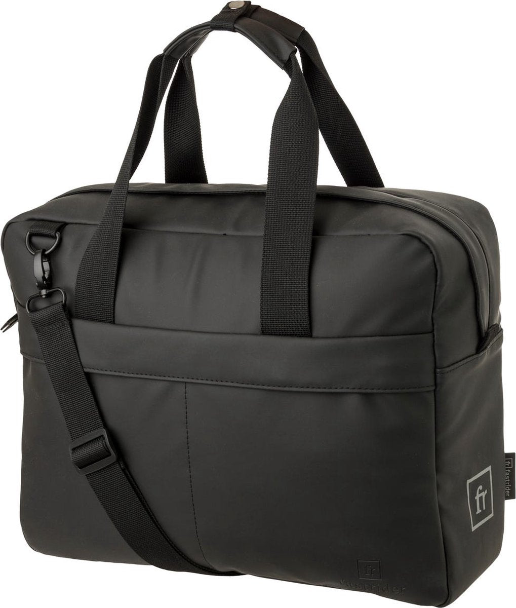 Fastrider jaxx ii enkel fietstas office bag trend zwart cg