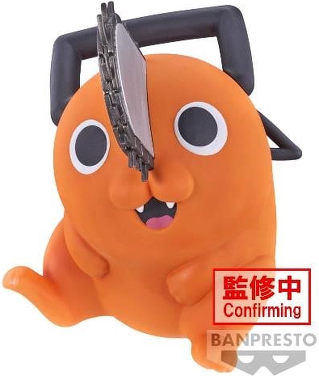 Banpresto chainsaw man: sofvimates - pochita figure mini-figuur