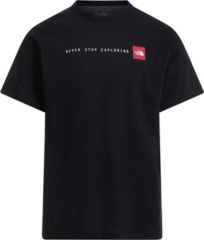 The north face m nse reg ss tee-graphic heren outdoorshirt - tnf zwart s