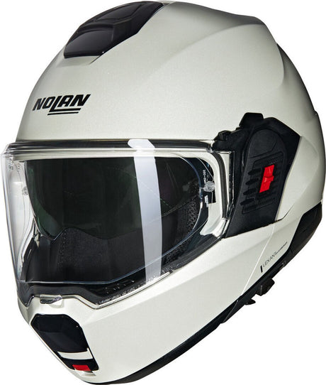 Nolan n120-1 classico nobile 320 pearl glossy systeemhelm - maat xs - helm xs