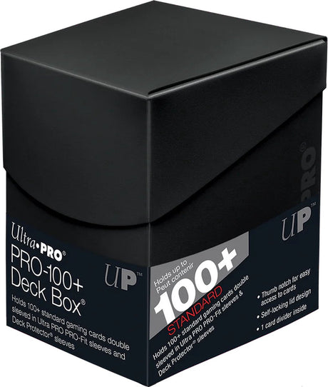 Ultra pro - eclipse pro 100+ deck box - zwart