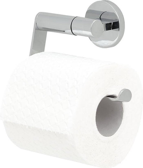 Tiger noon - wc rolhouder zonder klep - toiletrolhouder - zonder boren - boren of lijmen - chroom