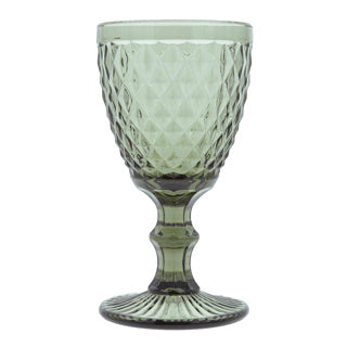 Diamond wijnglas 20cl smoked | 6 stuks