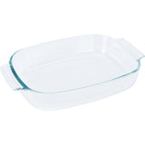 No brand ovenschaal glas 2700 ml | 2 stuks