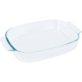 No brand ovenschaal glas 2700 ml | 2 stuks