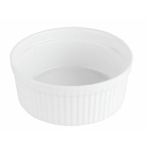 Souffleschaaltje 12x5cm wit | 12 stuks