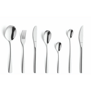 Amefa gaia all you need - 42-delige bestekset - voor 6 personen - zilverkleurig - rvs
