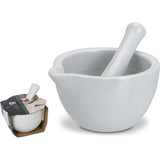 Excellent houseware vijzel porselein wit | 2 stuks