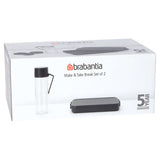 Brabantia breakset make take 2-delig dark grey