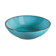 Feeling turquoise pasta bord 18 cm | 6 stuks