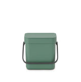 Brabantia afvalbakje sort go 3l fir groen | 2 stuks