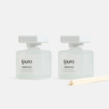 Ipuro geurdiffuser white lily 2 x 50 ml