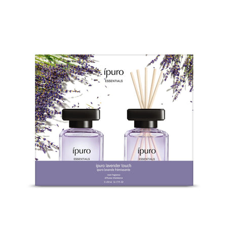 Ipuro geurdiffuser lavender touch 2 x 50 ml