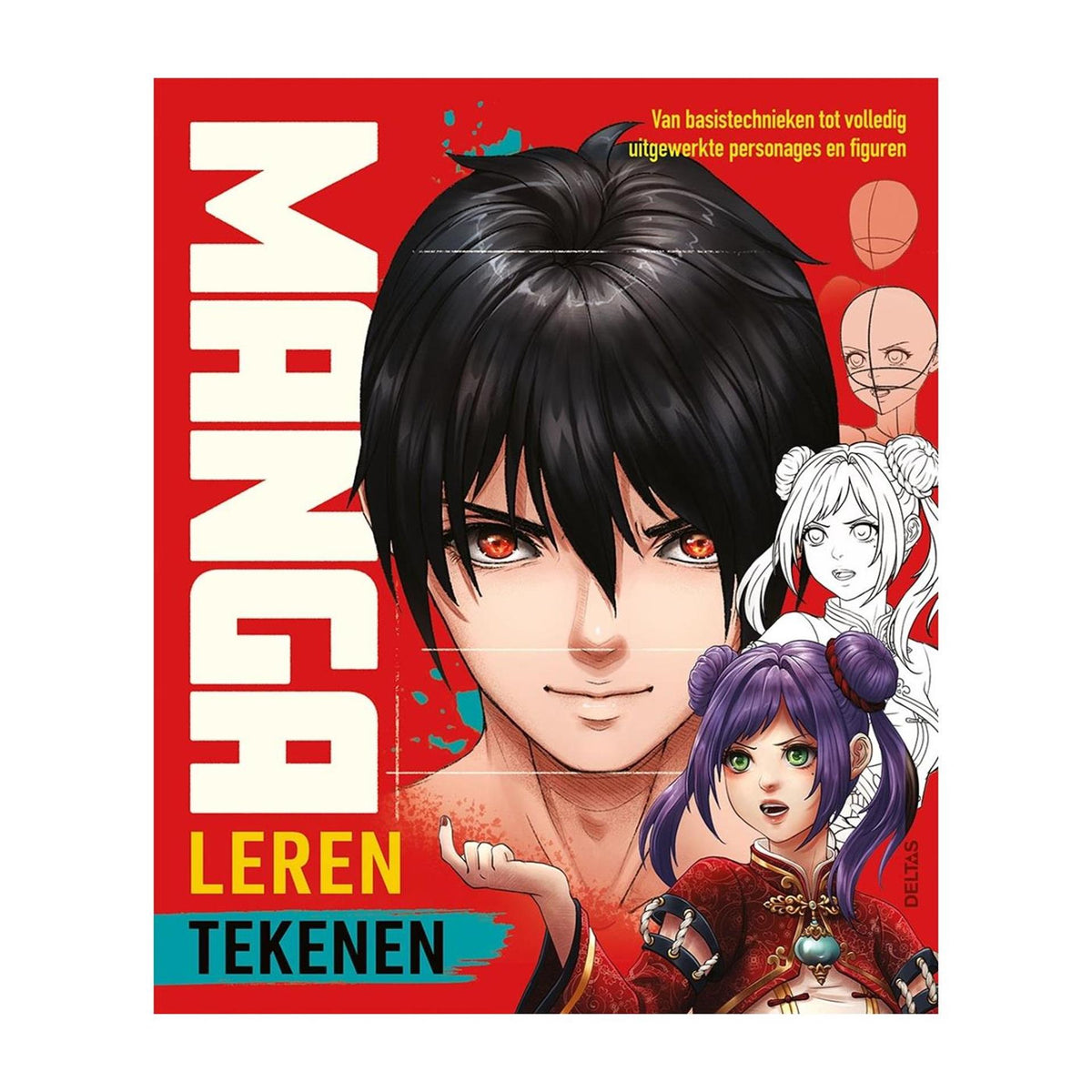 Deltas manga - leren tekenen