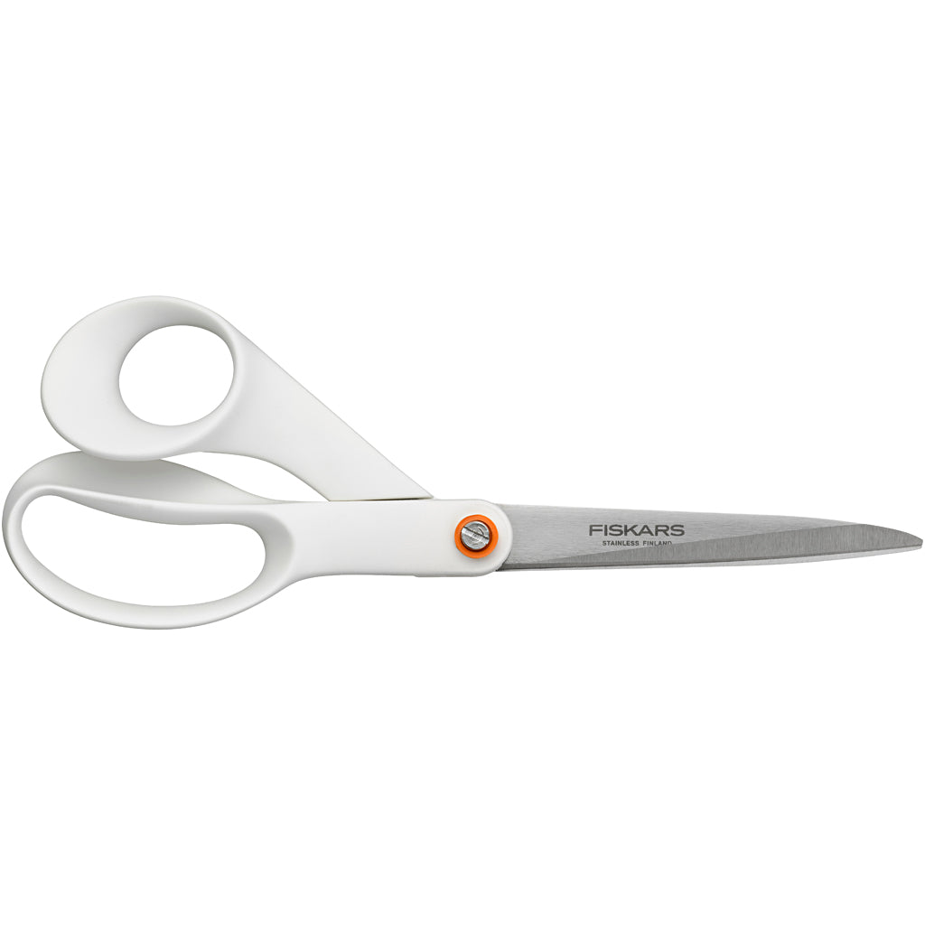 Creativ company https: www.cchobby.nl fiskars-universele-schaar-l-21-cm-wit-1-stuk