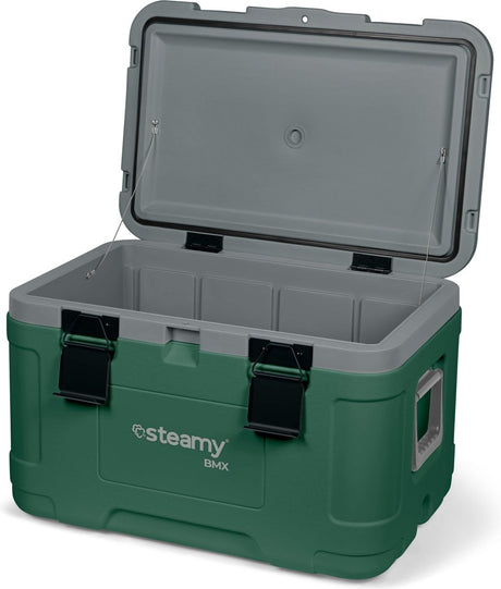 Steamy bmx 50 - grote koelbox voor op de bouw - 50 liter - groen