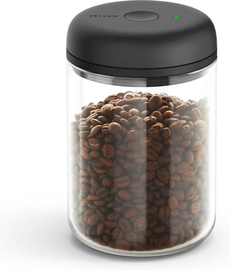 Fellow products - elektrische atmos vacuüm voorraadbus - glas - doorzichtig - koffie - thee- 1200 ml