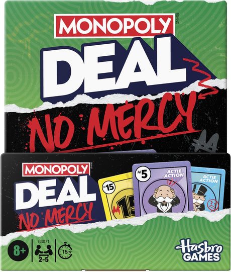 Hasbro monopoly deal no mercy kaartspel
