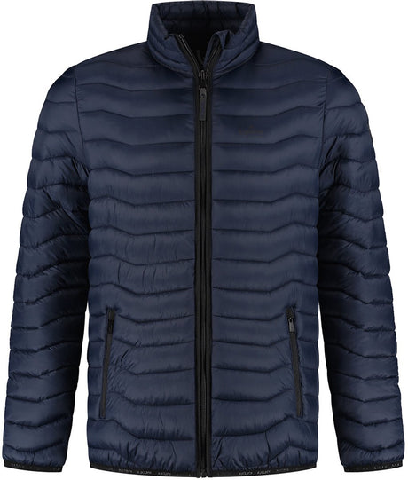 Kjelvik outdoorjas thuur donkerblauw m