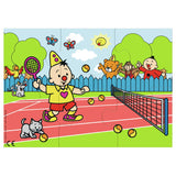 Studio 100 bumba puzzel - tennis, 6st.