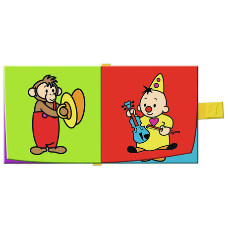 Bumba knisperboek - met 4 spreads - leer de muziekinstrumenten