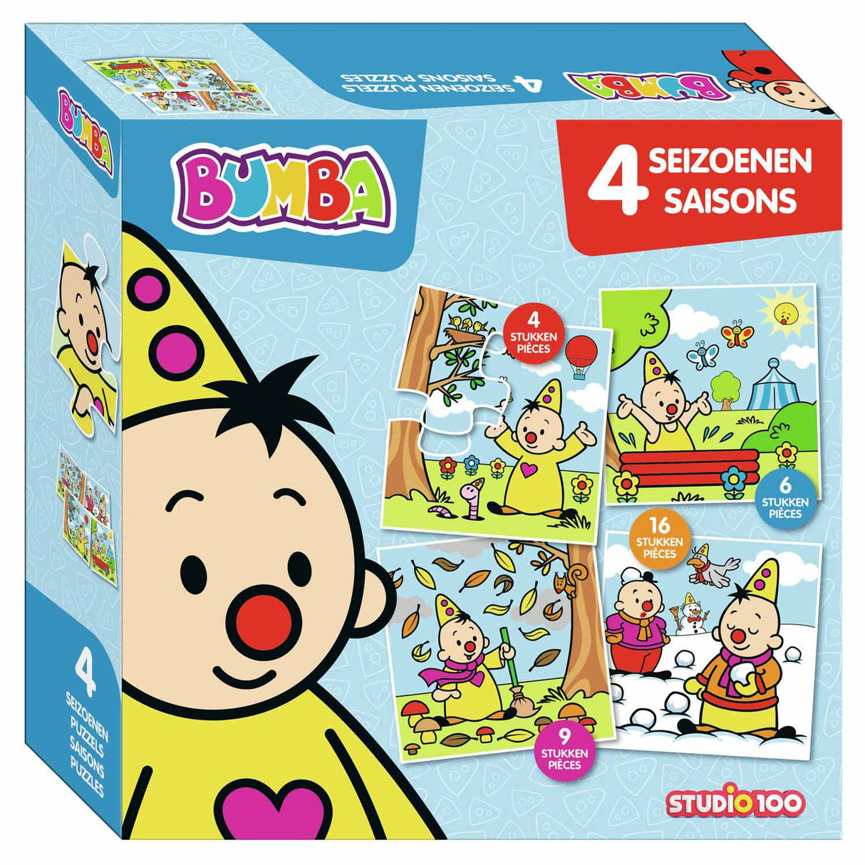 Puzzle Bumba Seasons, 4in1