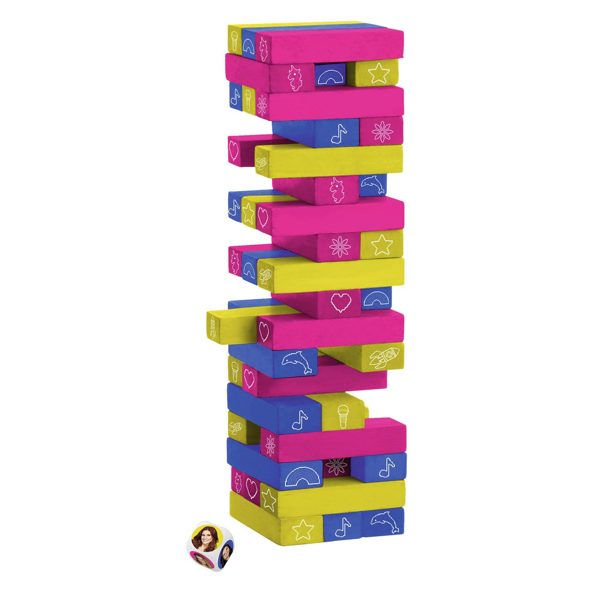 Studio 100 Rainbow Tower Stapel und Balance Game