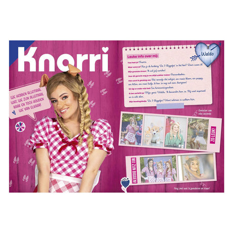 K3 : 3 biggetjes fanboek met stickers