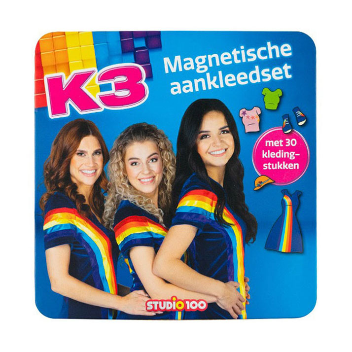 Studio 100 k3 magnetisch aankleed reisspel