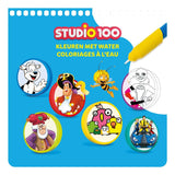 Studio 100 Colors con libro para colorear de agua