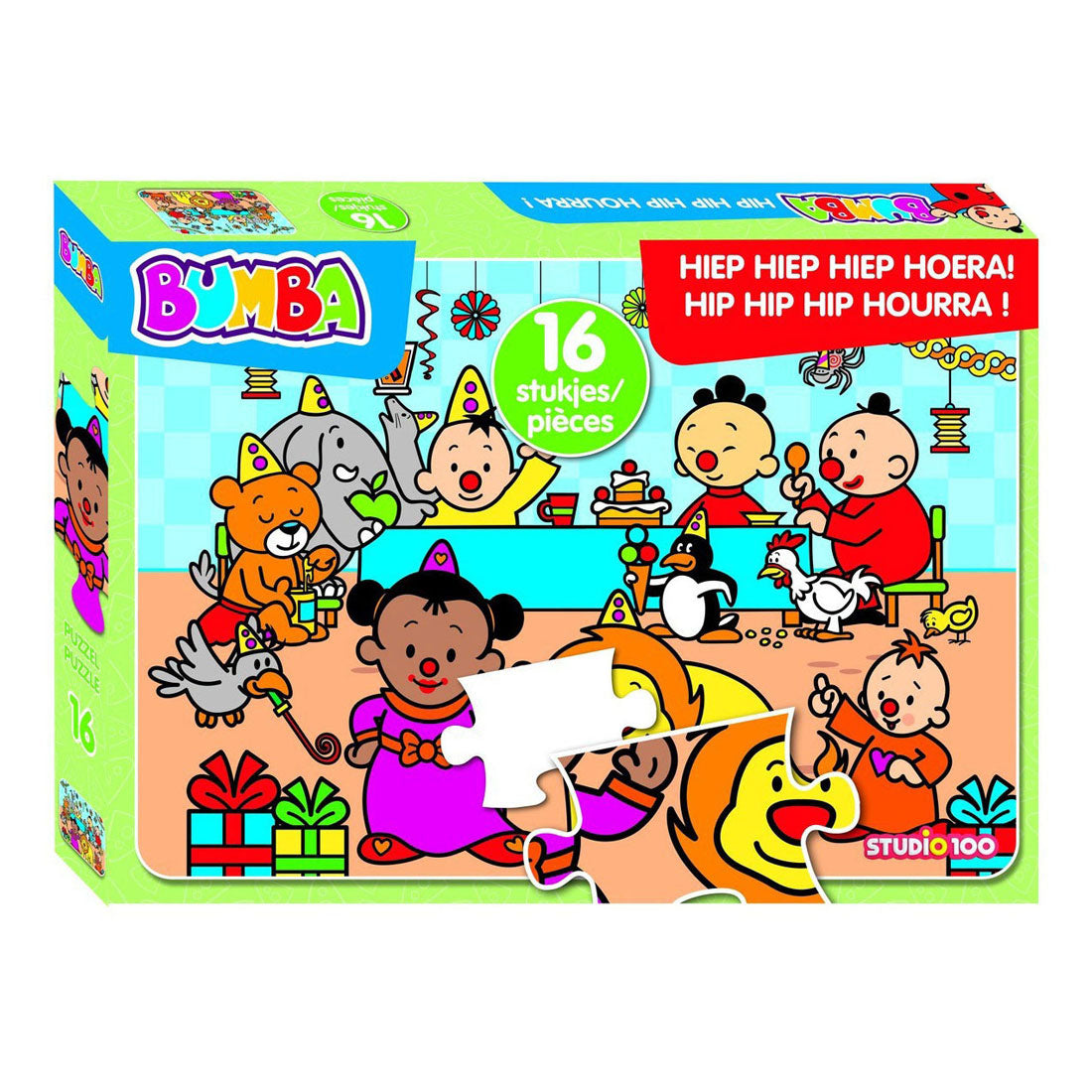 Studio 100 Bumba Jigsaw Puzzle Hiep Hiep Hip Hooray, 16.