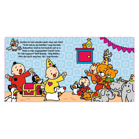 Studio 100 bumba kartonboek - de babysit