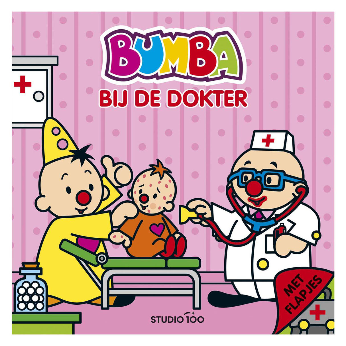 Studio 100 kartonboek bij de dokter