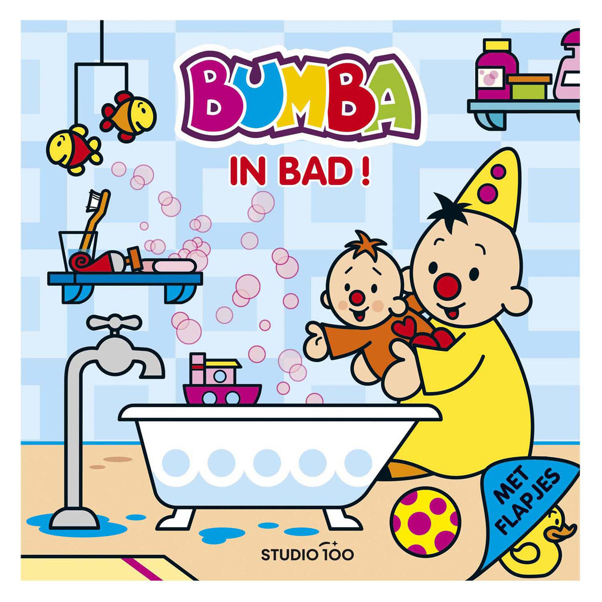 Studio 100 Bumba Kartonboek - Dans Bad!