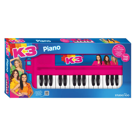 Studio 100 k3 piano met 5 k3 liedjes