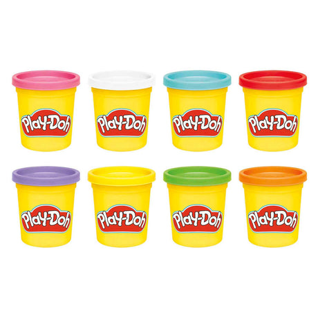 Play-doh regenboog - 8 kleipotjes