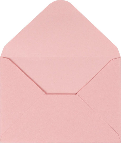 Happy moments enveloppen 11,5 x 16 cm 10 stuks 110 gr roze