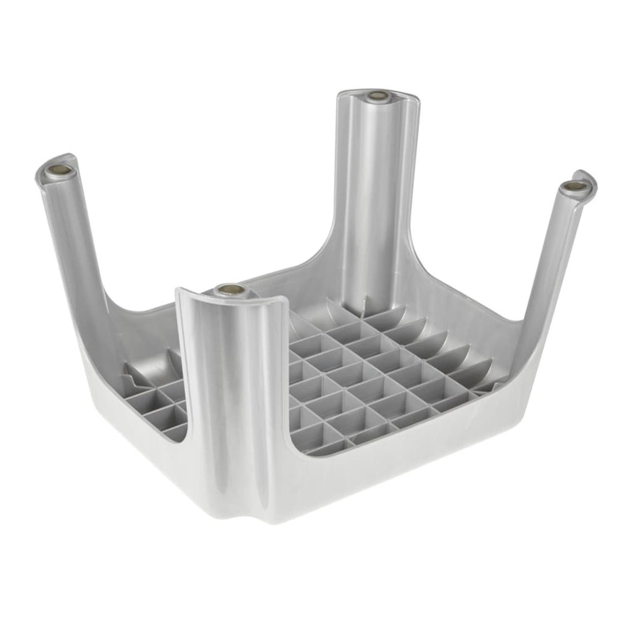 Keeeper opstapje 36,5x30x24cm zilver