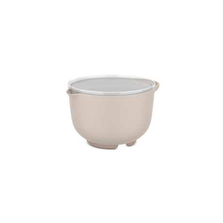 Mepal beslagkom met deksel chef it - 1.5 l - schaal - magnetron- en vaatwasmachinebestendig - bakspullen - chalk