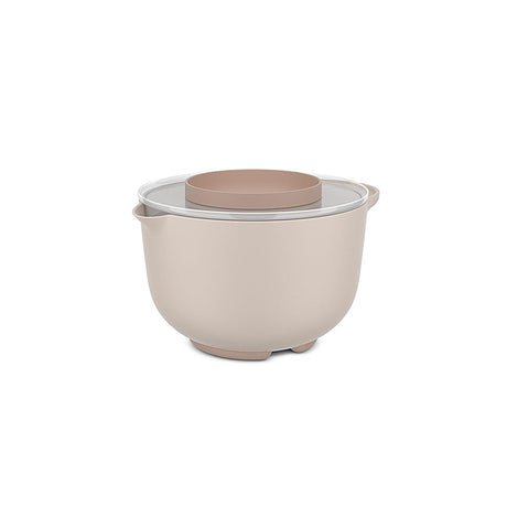Mepal beslagkom met spatdeksel chef it - 3 l - schaal - magnetron- en vaatwasmachinebestendig - bakspullen - chalk