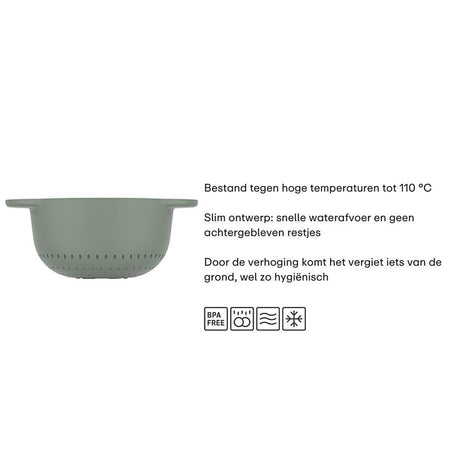 Mepal vergiet chef it ø20,7cm - chalk
