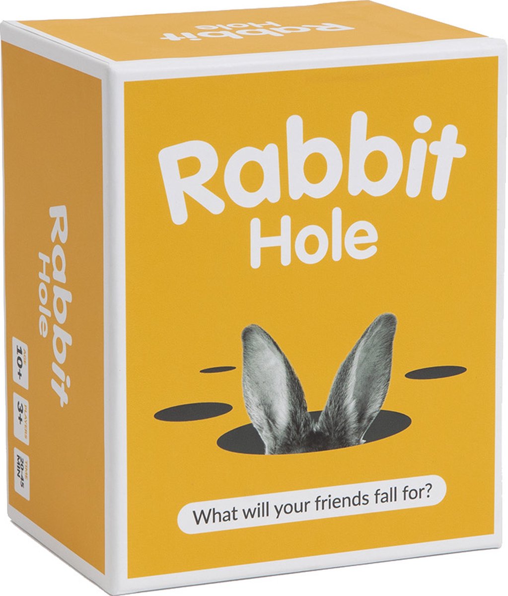 Dyce games - rabbit hole - party spel - kaartspel - engelstalig