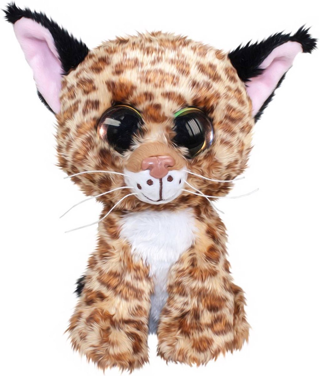 Lumo stars knuffel - lynx, 15cm