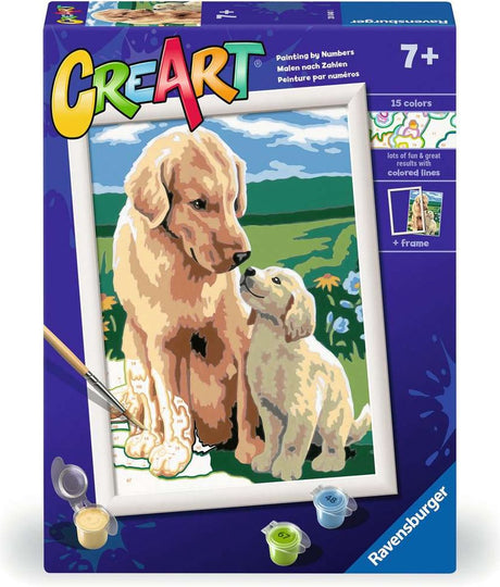 Ravensburger creart motherly love voor kinderen - hobbypakket - vanaf 7 jaar