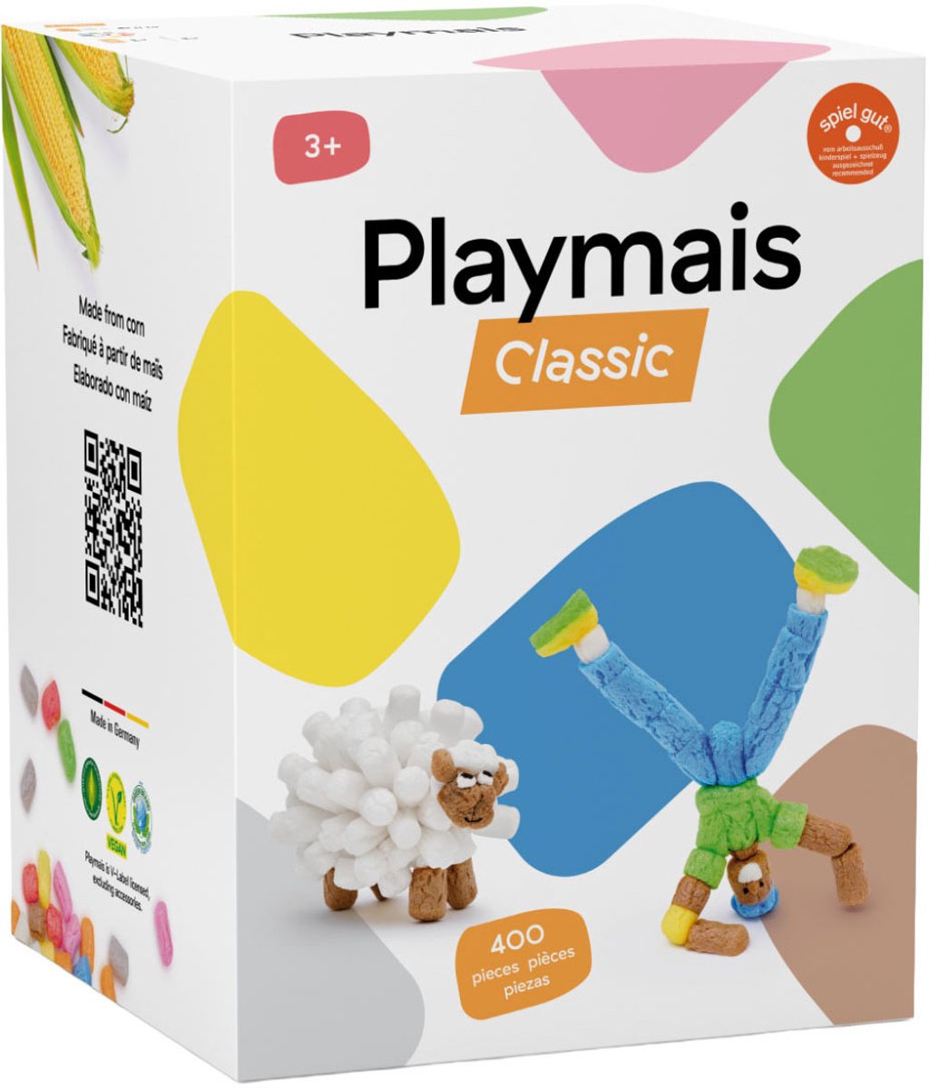 Playmais classic basic - 400 stukjes