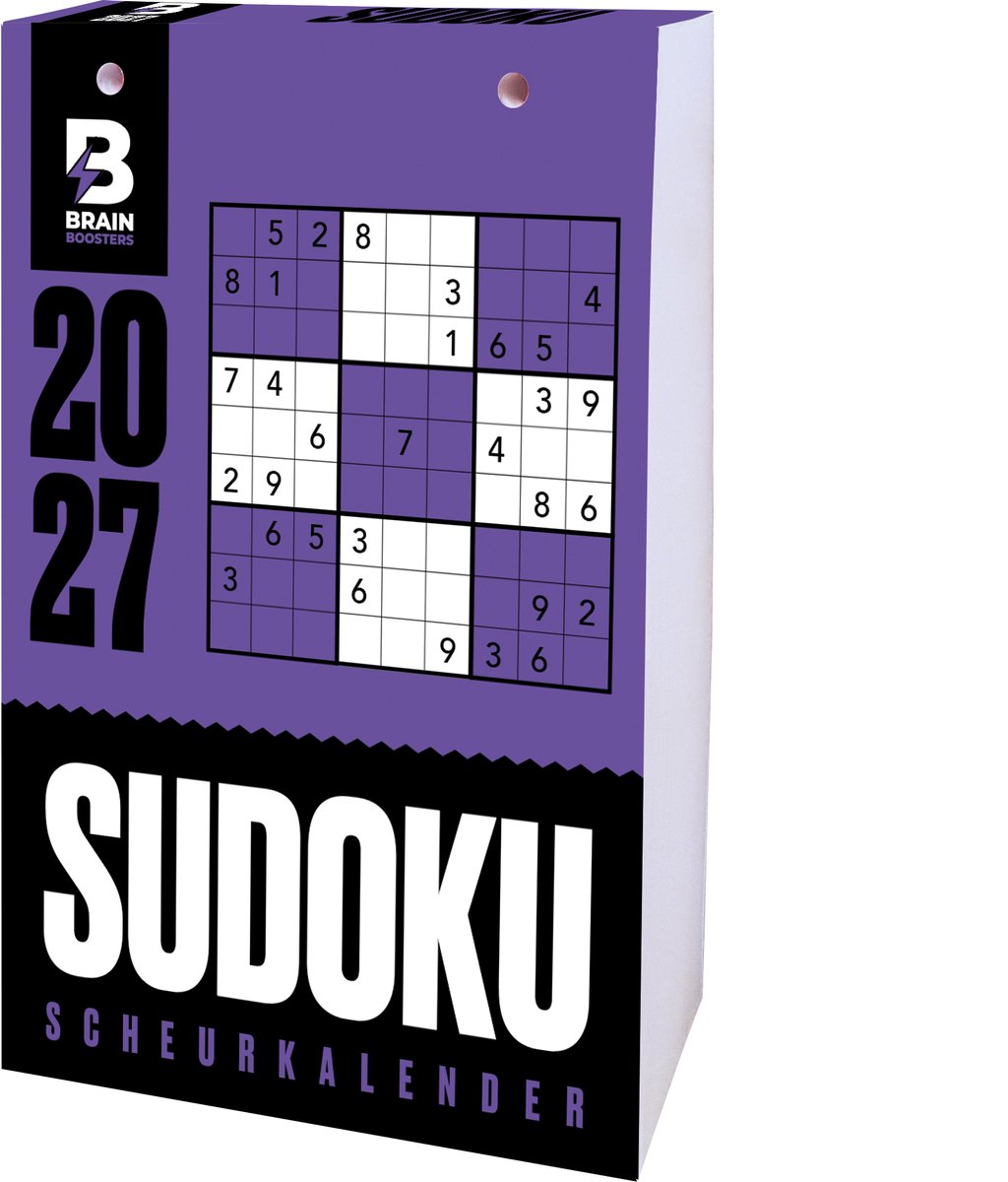 Interstat sudoku scheurkalender 2027
