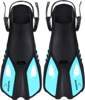Atlantis snapper - zwemvliezen - flippers - volwassenen - zwart turquoise - 37-41