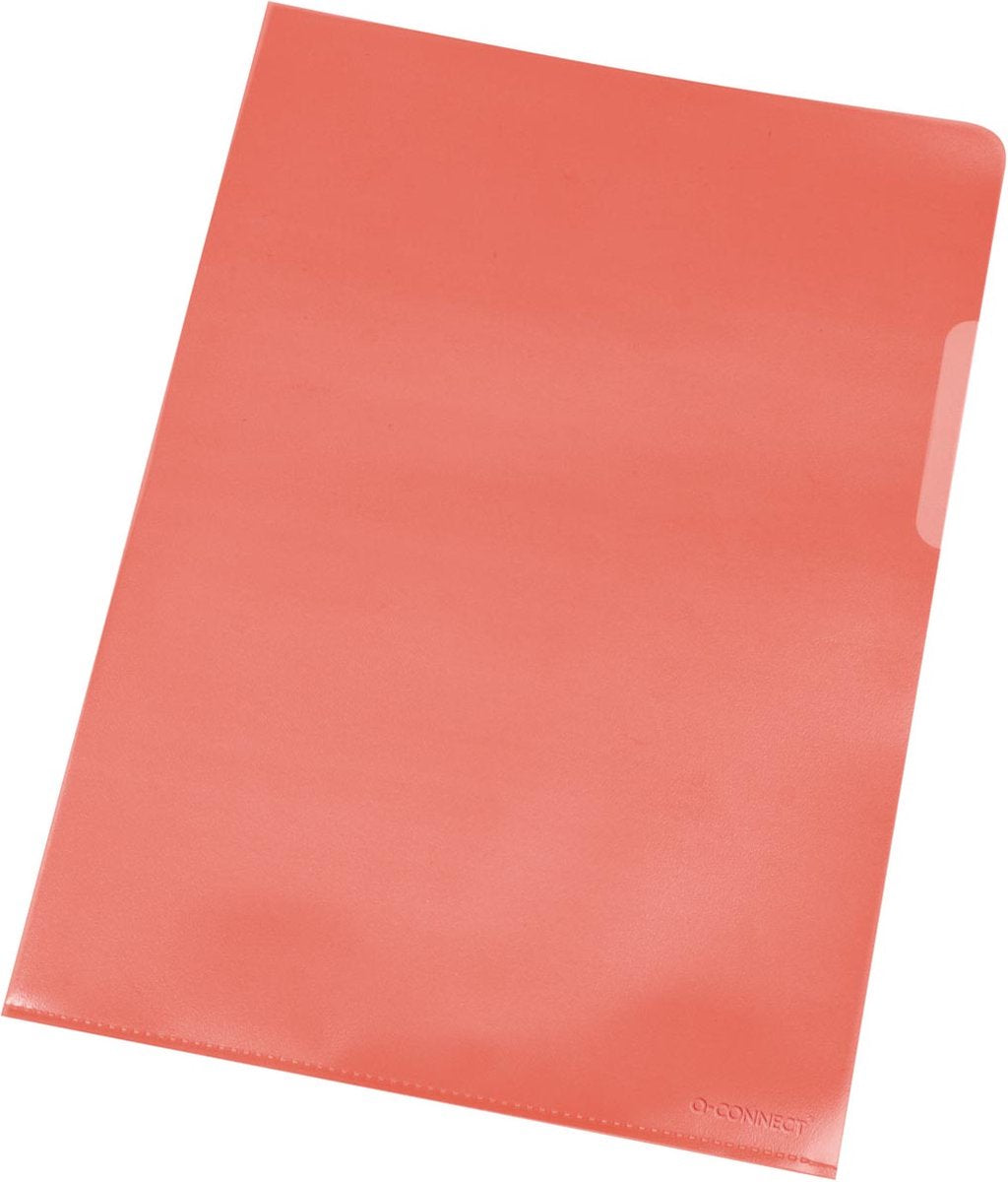 Q-connect l-map 120mu rood 100
