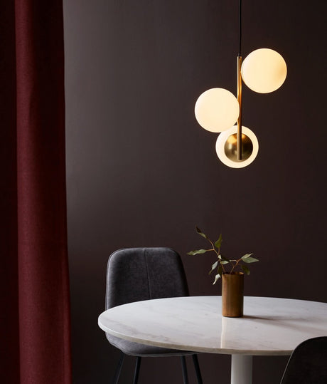 Nordlux lilly-hanglamp-e14-opaal glas messing