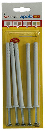 Celo 1015397 - 5 nylon nagelpluggen np 502666 8x120mm | 5 stuks